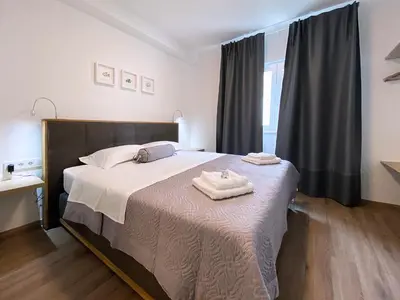 Krevet ili kreveti u jedinici u objektu Marisa Apartments Hvar