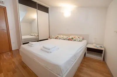 Krevet ili kreveti u jedinici u objektu Beach Spot Apartments