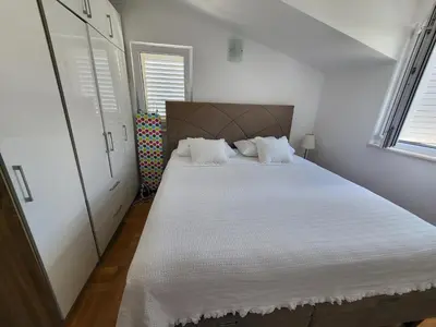 Krevet ili kreveti u jedinici u objektu Beach Spot Apartments