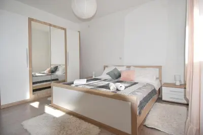 Krevet ili kreveti u jedinici u objektu Apartment *Biba*