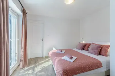 Krevet ili kreveti u jedinici u objektu Holiday Home Likva - Sutivan - Island of Brač