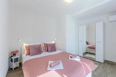 Krevet ili kreveti u jedinici u objektu Holiday Home Likva - Sutivan - Island of Brač