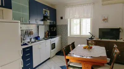 Kuhinja ili čajna kuhinja u objektu Guesthouse Lidija