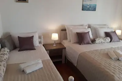 Krevet ili kreveti u jedinici u objektu Rural vacation house Shala