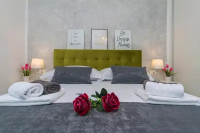Krevet ili kreveti u jedinici u objektu Apartman Noemi
