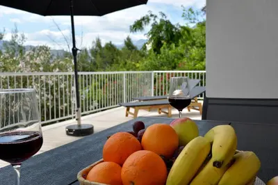 Balkon ili terasa u objektu Apartment on the beach - Nemira, Omiš