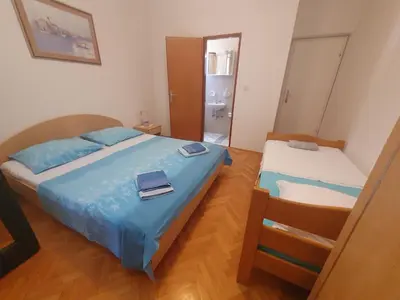 Krevet ili kreveti u jedinici u objektu Apartments Karlo