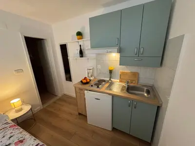 Kuhinja ili čajna kuhinja u objektu Apartments Emilija