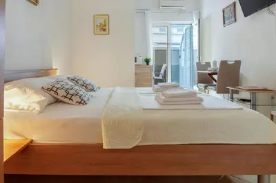 Krevet ili kreveti u jedinici u objektu Apartments Ruža