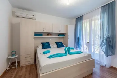 Krevet ili kreveti u jedinici u objektu Family-friendly apartments with swimming pool Stanici, Omis - 18676