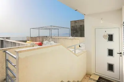Balkon ili terasa u objektu Apartments by the sea Podstrana, Split - 18466