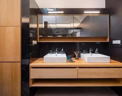 Kuhinja ili čajna kuhinja u objektu Wind Rose Wellness Villas, Villa Bura