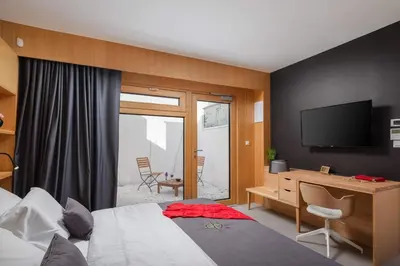 Krevet ili kreveti u jedinici u objektu Wind Rose Wellness Villas, Villa Bura
