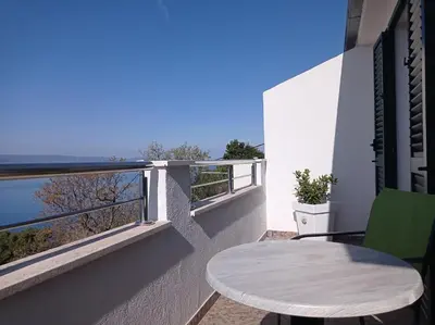Balkon ili terasa u objektu Kuća za odmor Leptirić