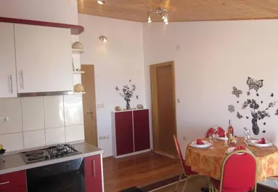 Kuhinja ili čajna kuhinja u objektu Apartments Sto