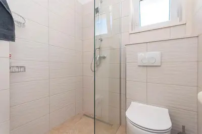 Kupaonica u objektu Deluxe apartment White Angel