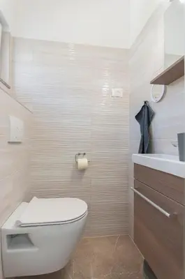 Kupaonica u objektu Deluxe apartment White Angel