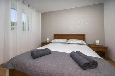Krevet ili kreveti u jedinici u objektu Villa Dvori Viškovi