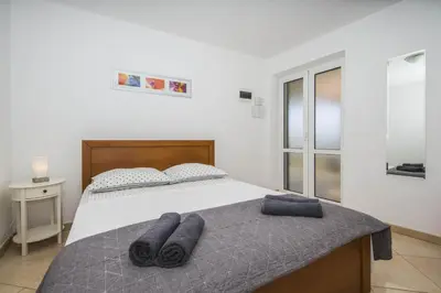 Krevet ili kreveti u jedinici u objektu Villa Dvori Viškovi
