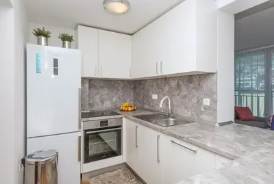 Kuhinja ili čajna kuhinja u objektu Apartmani Silvija