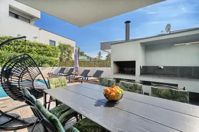 Balkon ili terasa u objektu Villa Celestial