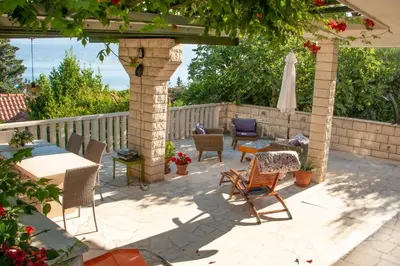 Balkon ili terasa u objektu Barkadela