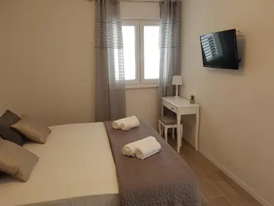 Krevet ili kreveti u jedinici u objektu La Vista apartments