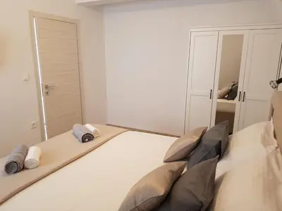 Krevet ili kreveti u jedinici u objektu La Vista apartments