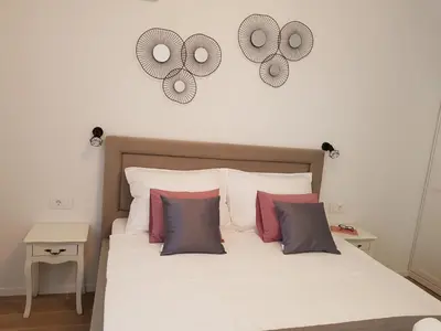 Krevet ili kreveti u jedinici u objektu La Vista apartments