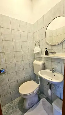 Kupaonica u objektu Apartmani Vinka