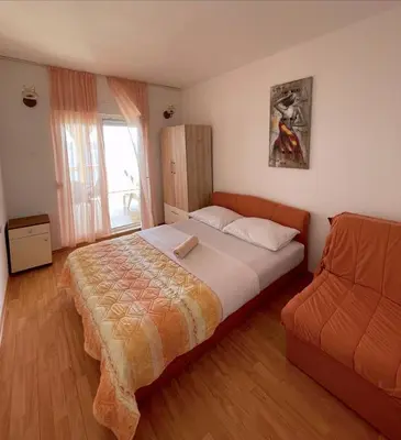 Krevet ili kreveti u jedinici u objektu Apartmani Lugonja***