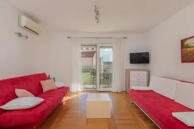 TV i/ili zabavni centar u objektu Apartment Sunce