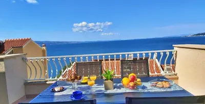 Balkon ili terasa u objektu Apartment Roscic