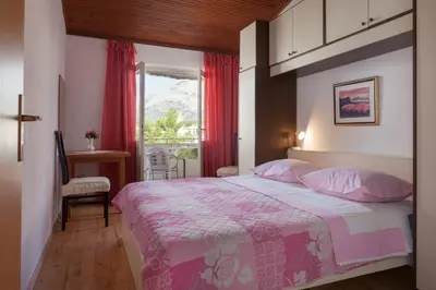 Krevet ili kreveti u jedinici u objektu Apartments Jelka