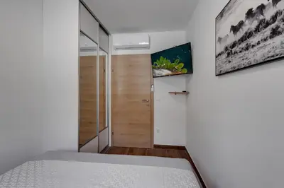 Krevet ili kreveti u jedinici u objektu Luxury Promajna Beach Apartment