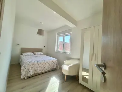 Krevet ili kreveti u jedinici u objektu Apartmani Andrea