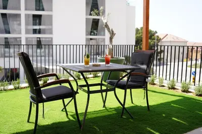 Balkon ili terasa u objektu Solis Apartments Bol