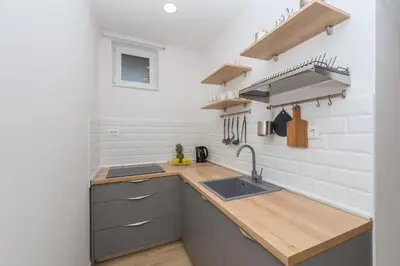 Kuhinja ili čajna kuhinja u objektu Apartment Maro - Baška Voda