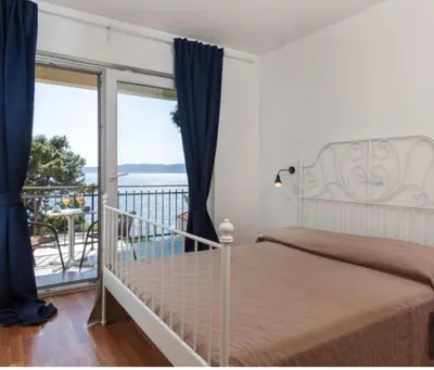 Krevet ili kreveti u jedinici u objektu Villa Ima