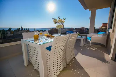Balkon ili terasa u objektu Villa Rita Apartments II