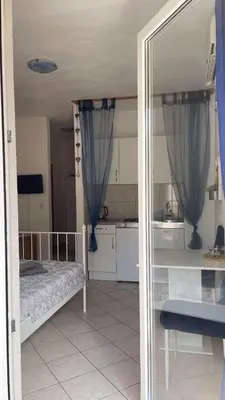Krevet ili kreveti u jedinici u objektu Apartmani Jure
