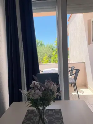 Balkon ili terasa u objektu Apartmani Jure