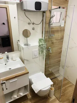 Kupaonica u objektu Villa Franko Baška Voda