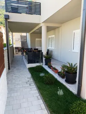 Vrt u objektu Villa Franko Baška Voda