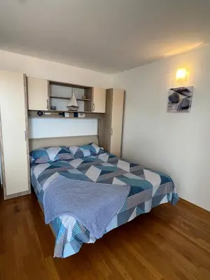 Krevet ili kreveti u jedinici u objektu Apartman Center Omiš