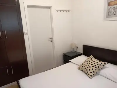 Krevet ili kreveti u jedinici u objektu Apartment in Povlja with terrace, air conditioning, WiFi 4991-1