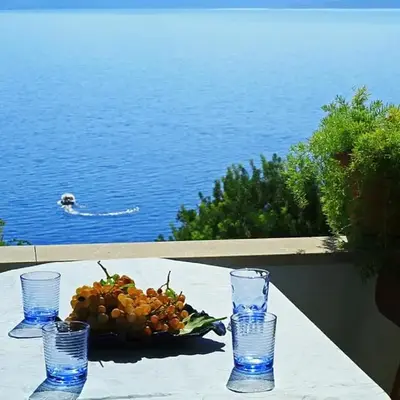 Apartment in Pisak with sea view