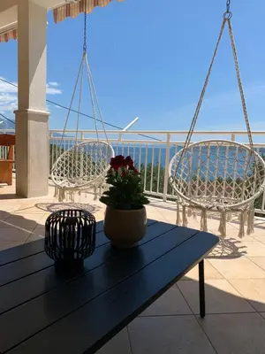 Balkon ili terasa u objektu Omiš Relaxing Sea Lounge