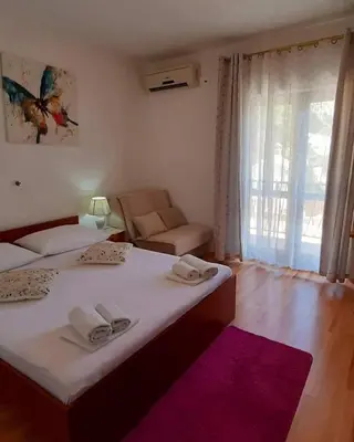 Krevet ili kreveti u jedinici u objektu Apartmani ANITA