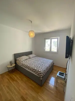Krevet ili kreveti u jedinici u objektu Comfort Sea View Apartment